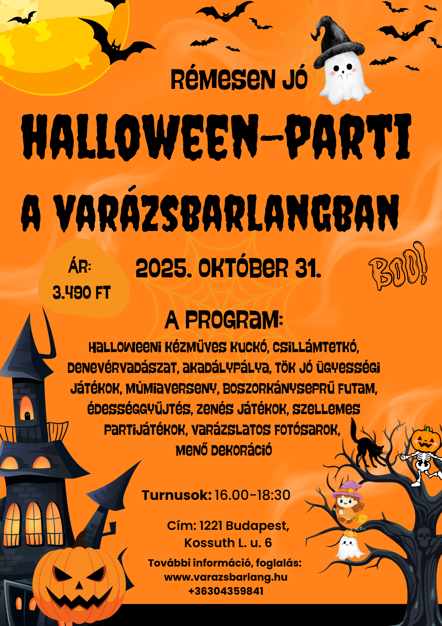 Read more about the article Rémesen jó Halloween-parti
